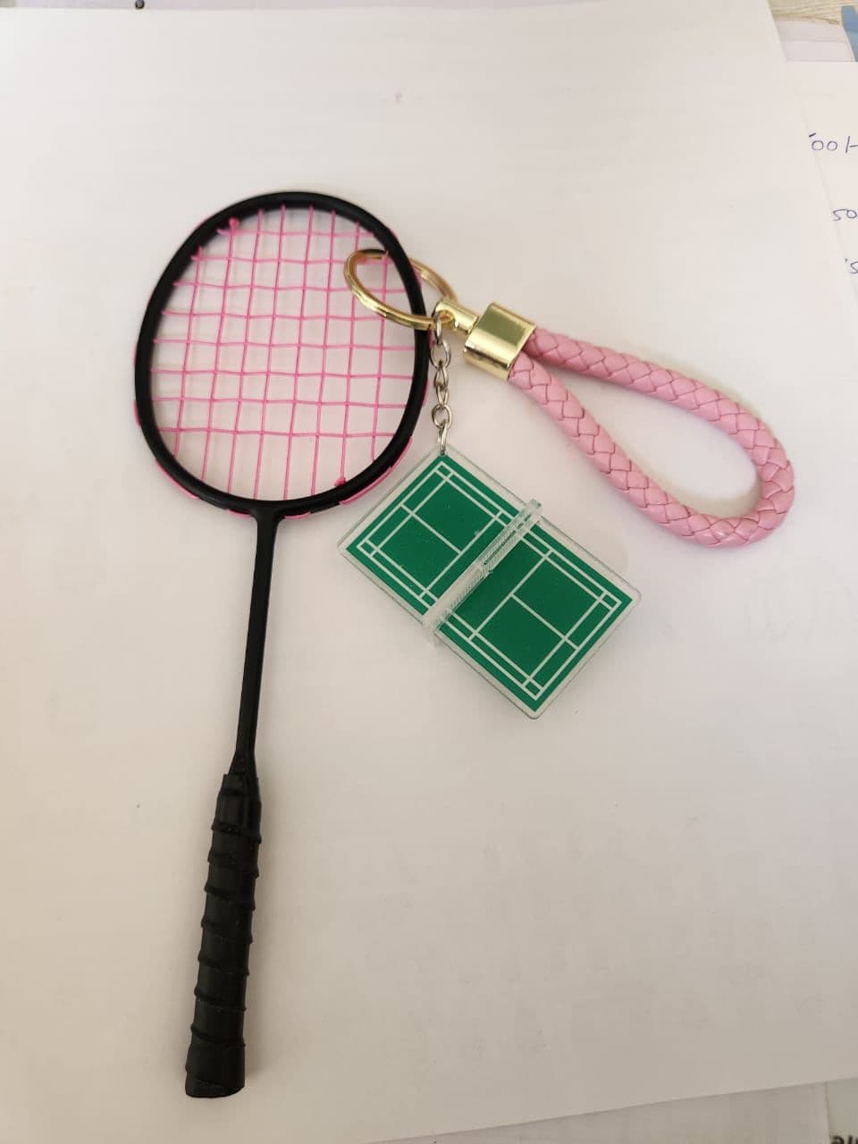 Racquet Keychain
